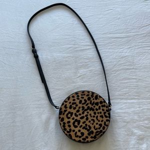 Leopard Print Crossbody Purse